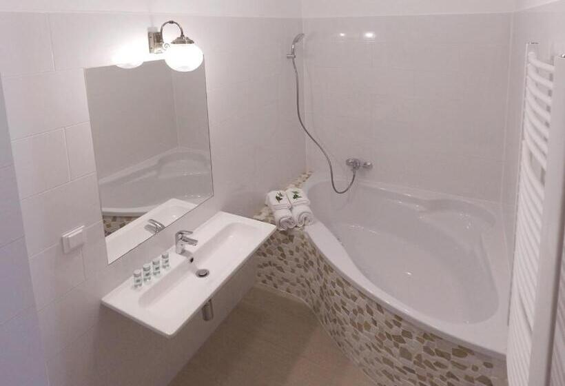 Апартаменты 1 Спальня с Террасой, Dwór I Dworek Leszczowate Wellness & Spa