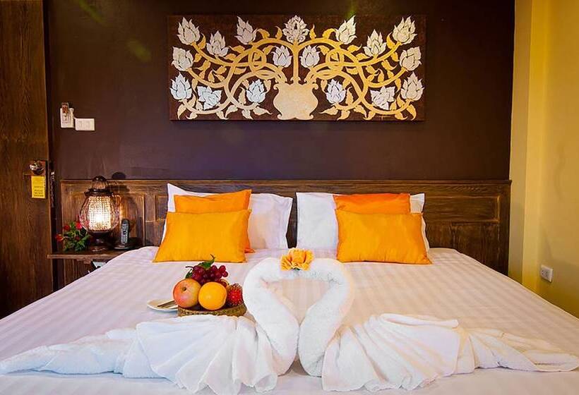 اتاق لوکس, Cm Night Bazaar Boutique Hotel โรงแรม ซี เอ็ม ไนท์บาซาร์ บูทีค   Sha Plus Certified