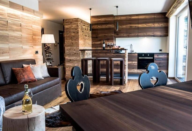 带2个卧室的公寓, Garni Residence Soraiser