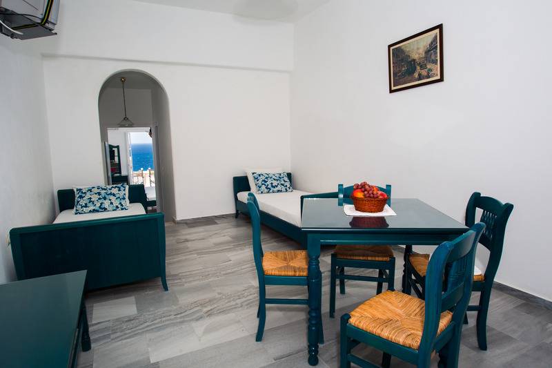 آپارتمان 1 خوابه با چشم‌انداز دریا, Arkas Inn