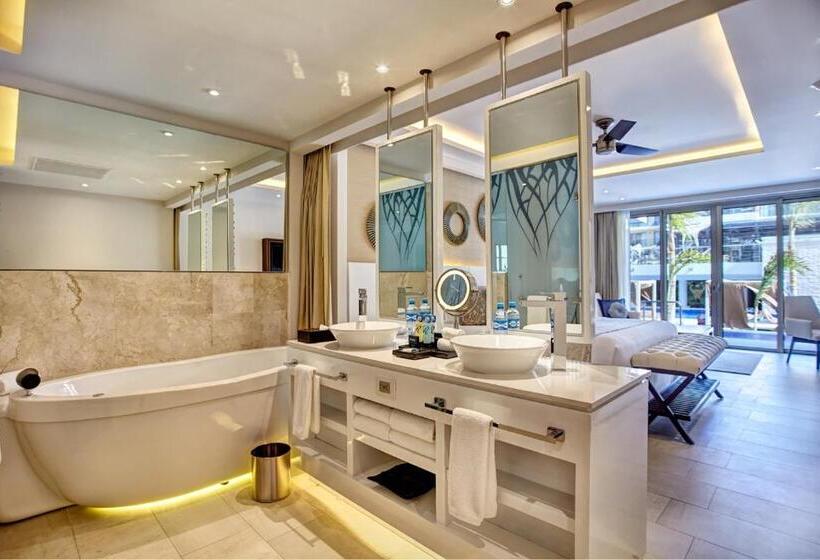 Deluxe Junior Suite, Hideaway at Royalton Riviera Cancun, An Autograph Collection - All Inclusive Resort - Adults Only
