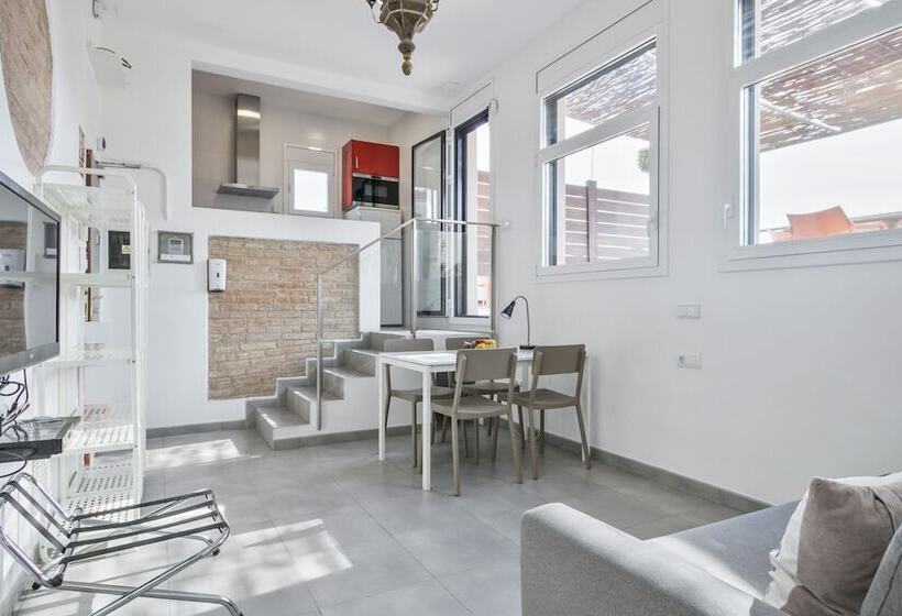 Апартаменты Пентхаус 1 Спальня, Stay Together Barcelona Apartments