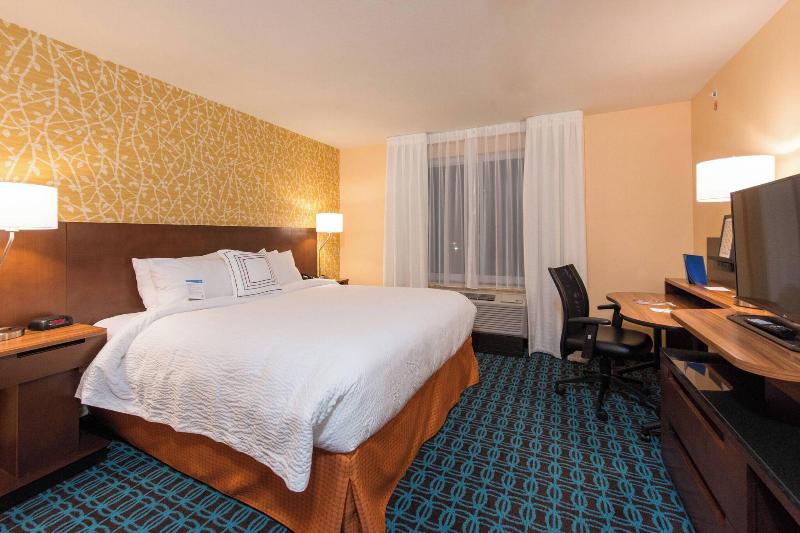 带大床的标准间, Fairfield Inn & Suites By Marriott Atmore