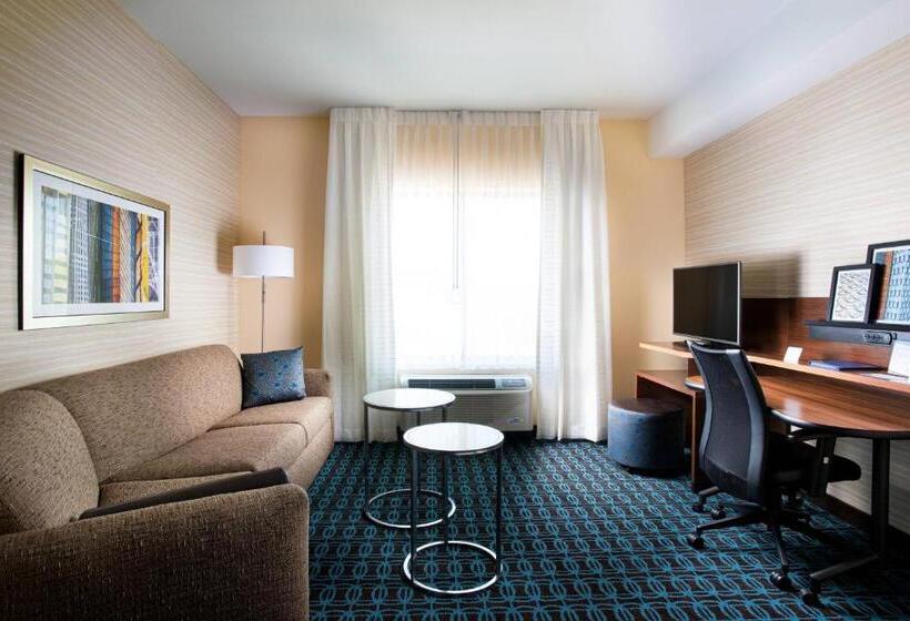 Люкс Кровать Кинг, Fairfield Inn & Suites By Marriott Rochester Mayo Clinic Area/saint Marys