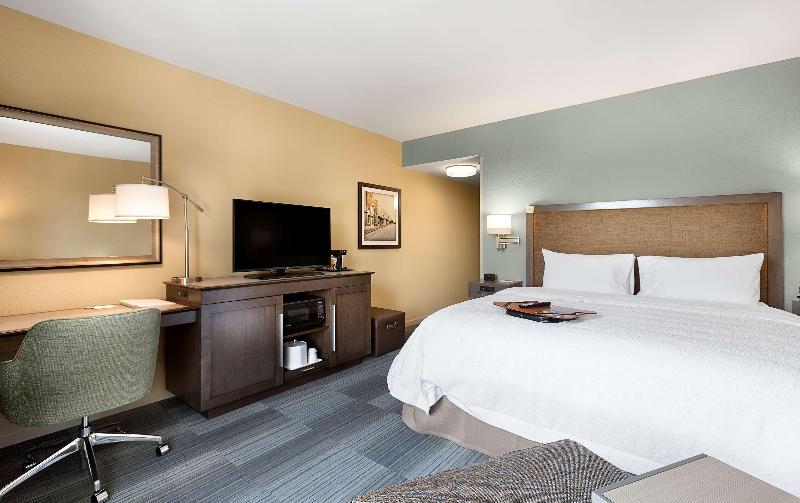 带大床的标准间, Hampton Inn & Suites Fort Mill