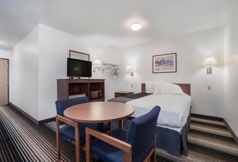 스탠다드 룸 더블 침대, Americas Best Value Inn Green River