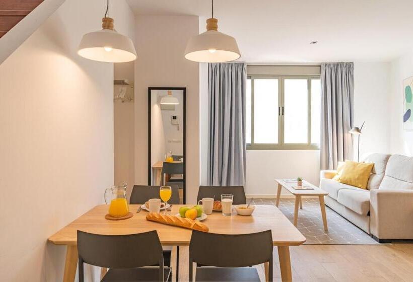 آپارتمان دوبلکس 1 خوابه, Feelathome Merced Apartments