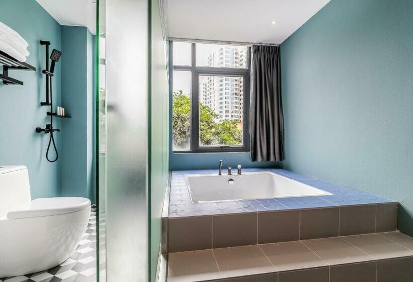 اتاق استاندارد, Puzzle Hotel Guangzhou Fenghuang New Village Subway Station