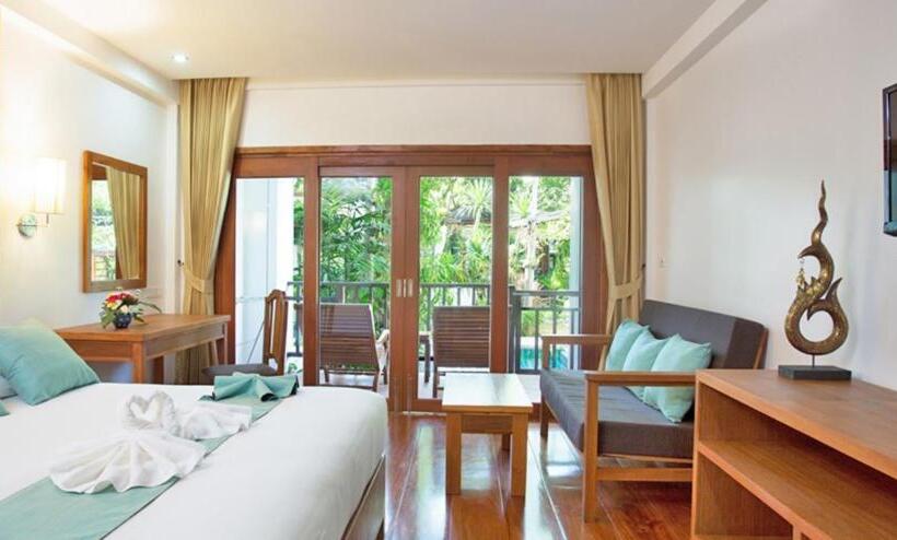 Quarto standart com varanda, Phuket Meet Holiday Hotel Rawai 普吉岛相遇花园度假酒店 拉威店