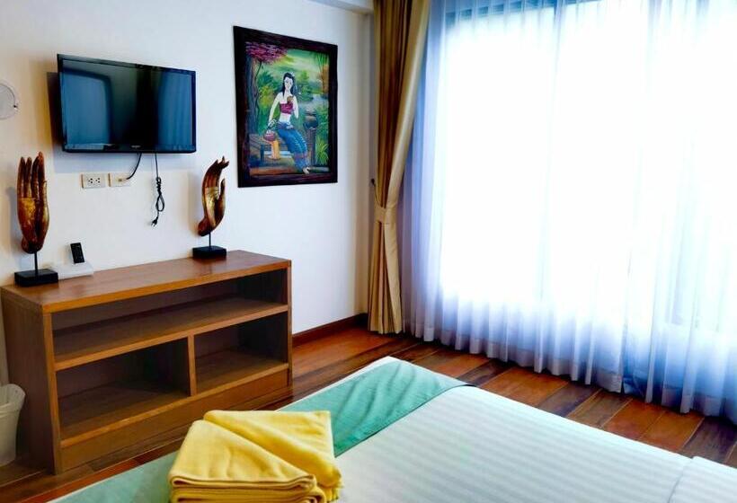 Quarto standart com varanda, Phuket Meet Holiday Hotel Rawai 普吉岛相遇花园度假酒店 拉威店