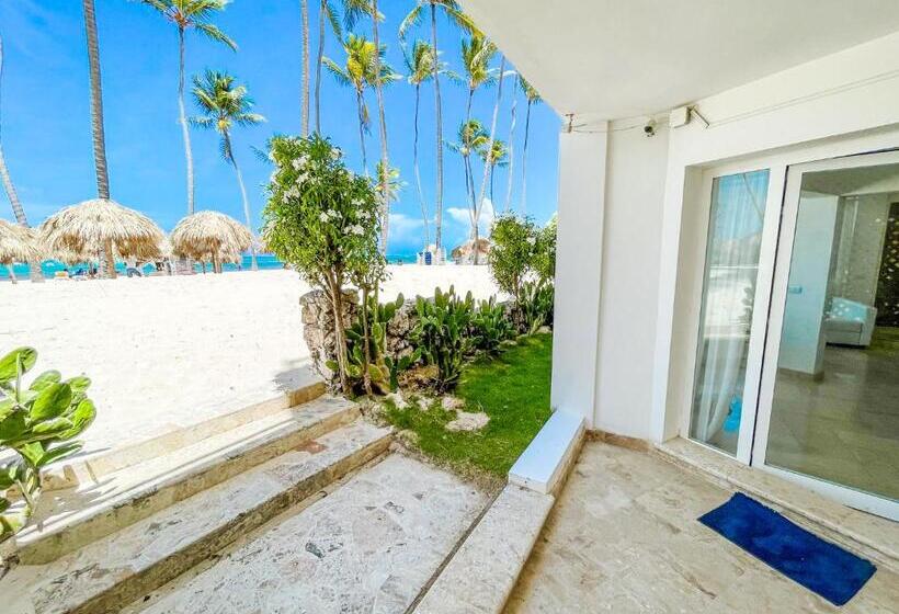 آپارتمان 1 خوابه با چشمانداز دریا, Villas Los Corales Long Term Bavaro Bbq Wifi Beach Club & Spa