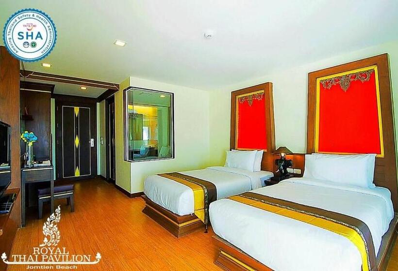 수피리어 룸 바다 전망, Royal Heritage Pavilion Jomtien