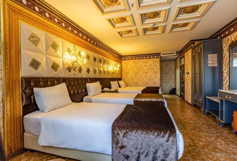 اتاق لوکس چهار تخته, Laleli Blue Marmaray