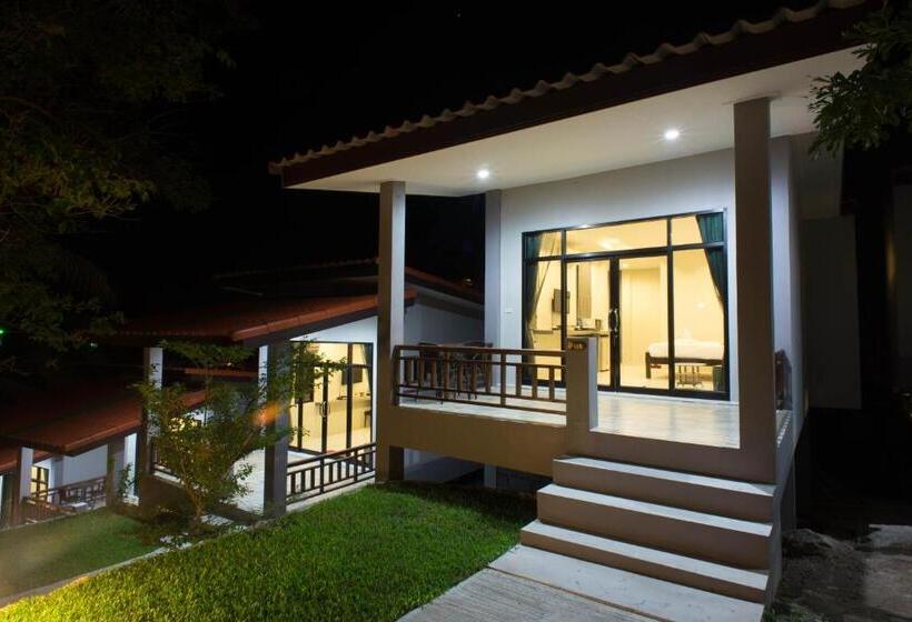 Трехместный Номер Стандарт Вид на Сад, Sun Moon Star Resort Koh Phangan