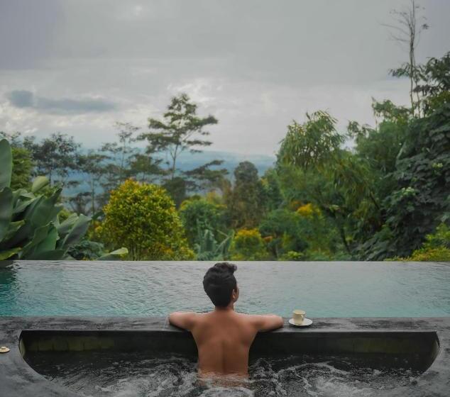 Вилла с 1 спальней и бассейном, Munduk Moding Plantation Nature Resort