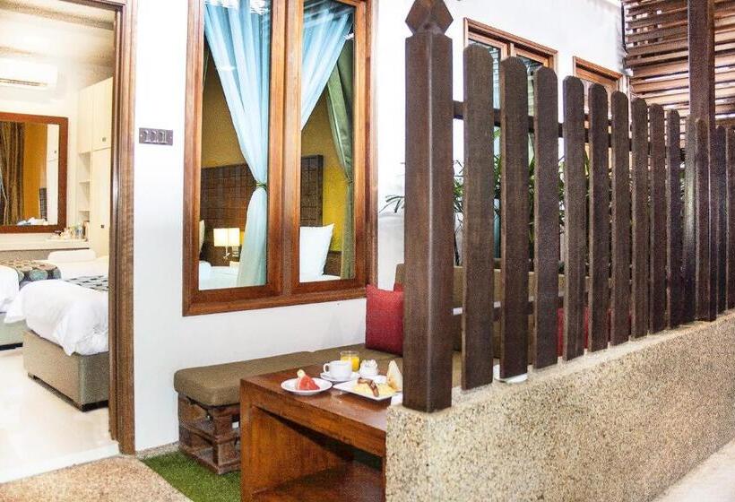 اتاق لوکس با تراس, Palette Telaga Terrace Boutique Resort