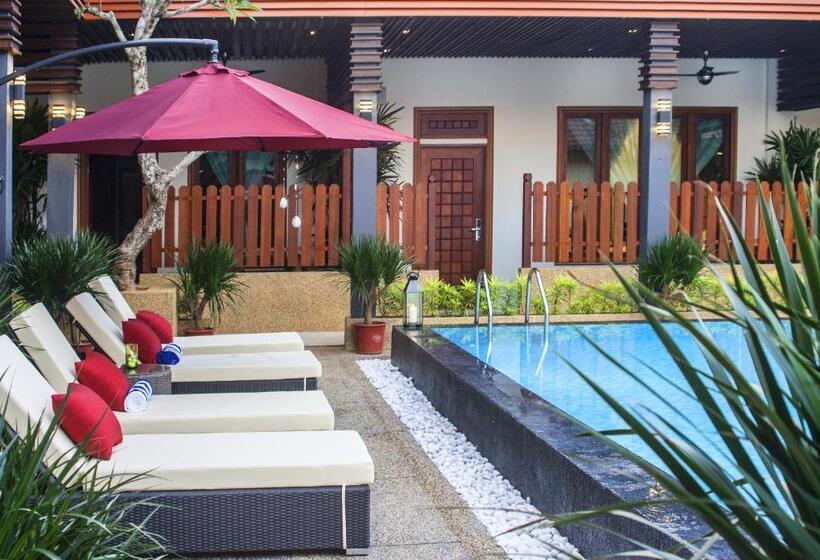 اتاق لوکس با چشم‌انداز استخر, Palette Telaga Terrace Boutique Resort