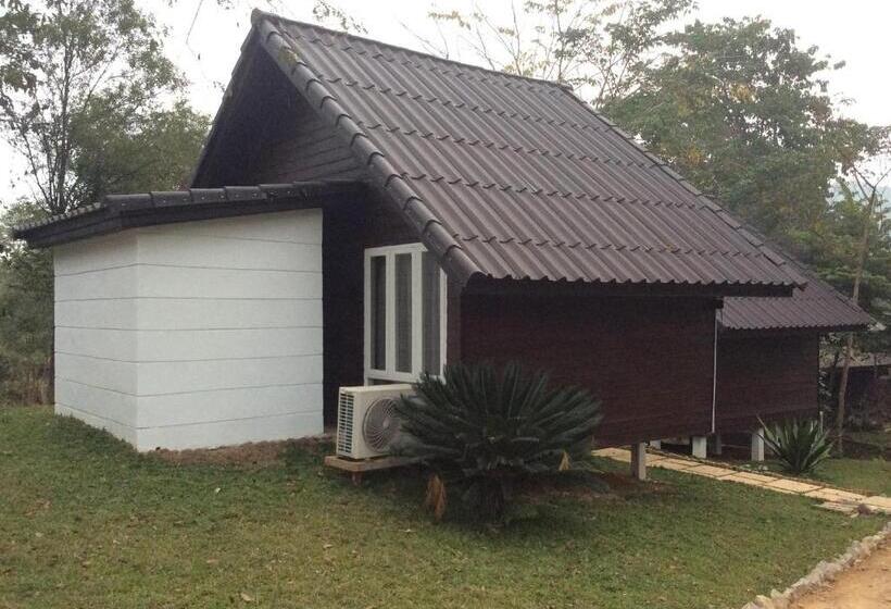 스탠다드 방갈로 정원 전망, Vang Vieng Eco Lodge