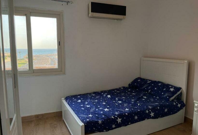 آپارتمان 1 خوابه با چشم‌انداز دریا, Stella Di Mare , Sea View ,el Ain El Sokhna , For Families Only