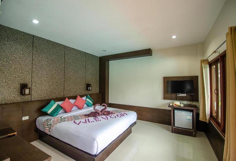 Номер Deluxe Вид на Сад, Khum Laanta Resort   Sha Extra Plus