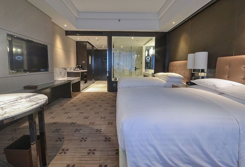 Номер Стандарт 2 Двуспальные Кровати, Zhuzhou Marriott