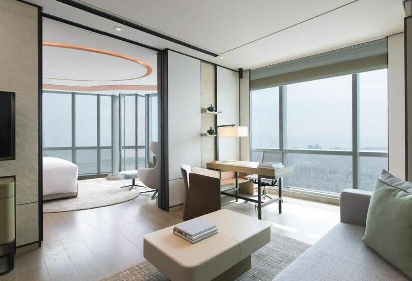 キングサイズベッドのエクゼクティブ, Shenzhen Marriott Hotel Nanshan