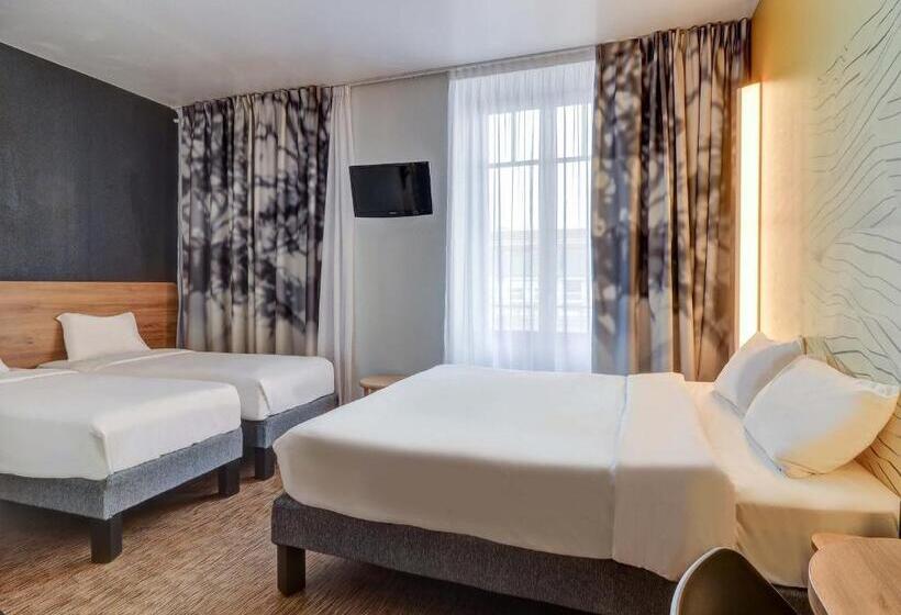 スタンダード４人部屋, B&b Hotel Dijon Centre