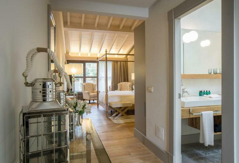 Полулюкс Одноместный с Террасой, Puebloastur Eco Resort Hotel & Spa