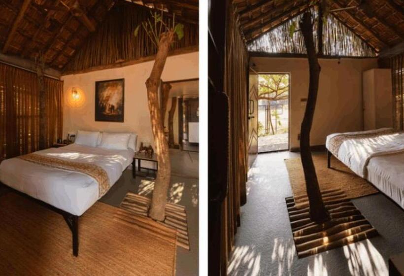 带大床的高级房间, Orchid Tree Wellness Retreat