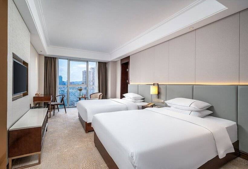 Номер Deluxe, Echeng Hotel Guangzhou Zhujiang New Town Jinan University Branch