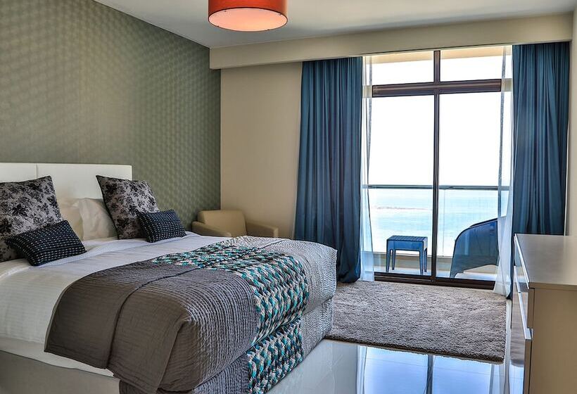 آپارتمان 1 خوابه با چشم‌انداز جانبی دریا, Lagoona Beach Luxury Resort And Spa