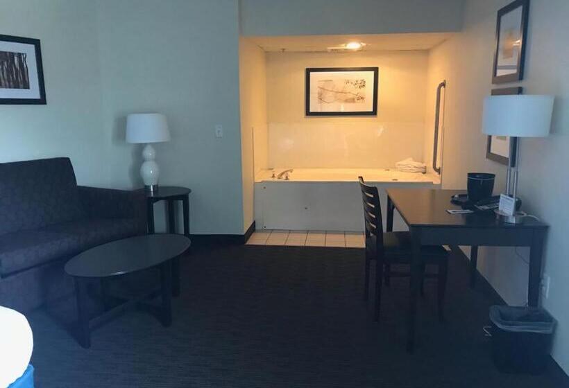 스위트 킹사이즈 침대, Americinn By Wyndham Hotel And Suites Long Lake