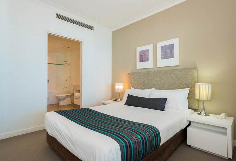 침실 1개 전망 아파트, Silvershore Apartments On The Broadwater