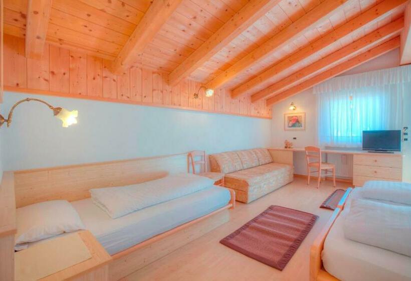 Трехместный Номер Стандарт с Балконом, La Stua
