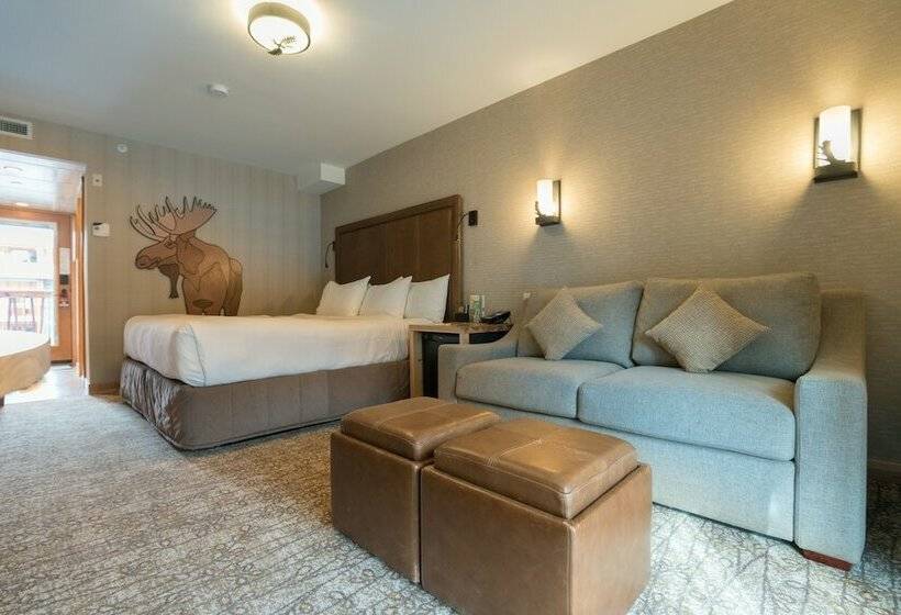 디럭스 룸 킹사이즈 침대, Moose Hotel And Suites