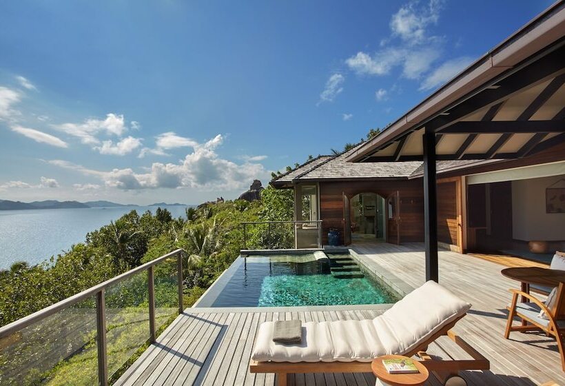 ویلای یک اتاق خوابه با استخر شنا, Six Senses Zil Pasyon, Seychelles