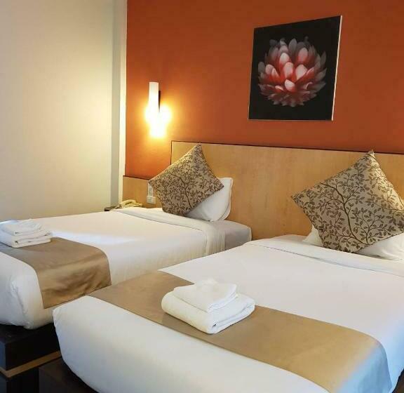 Номер Стандарт Вид на Сад, Chiangkhong Teak Garden Riverfront Onsen Hotel  Sha Extra Plus