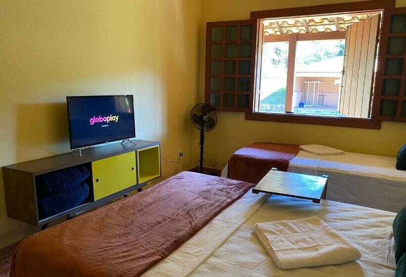 패밀리 스위트, Casa Dos Coqueiros   Cama, Café E Eventos