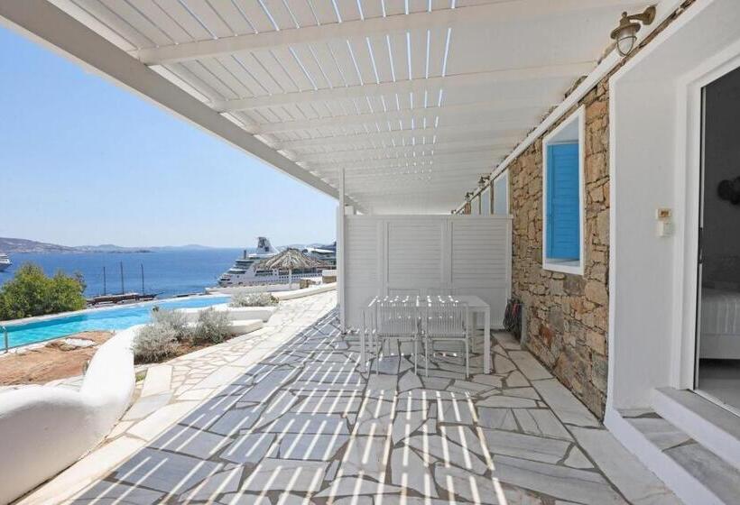 דירת חדר נוף לים, Adikri Villas & Suites