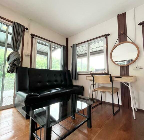 Standard studio with lake view, Lake Hill Resort Kanchanaburi
