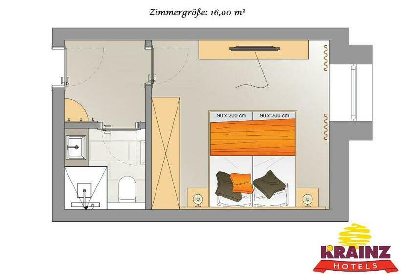 Номер Basic, Familien Hotel Krainz