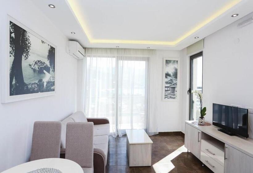 آپارتمان 1 خوابه با بالکن, Garni Hotel Arka