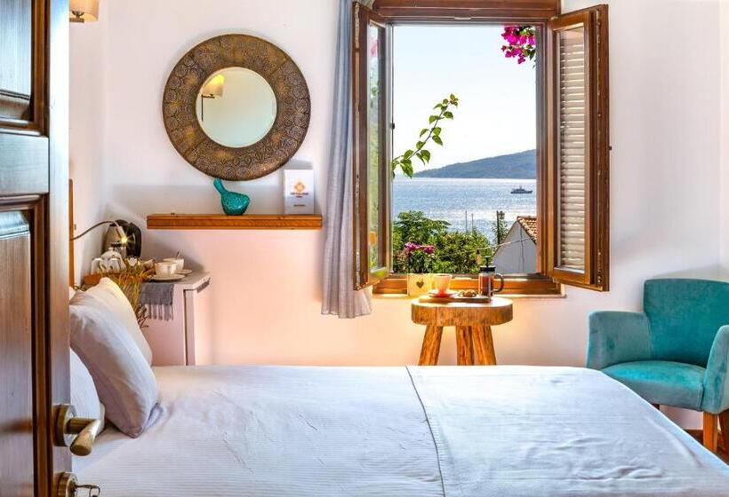 اتاق استاندارد با چشم‌انداز دریا, Old Town Hotel Kalkan