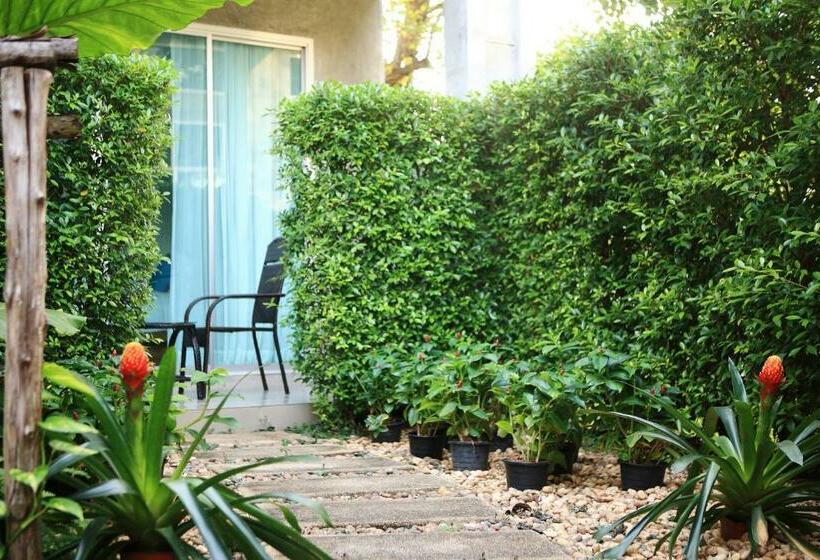 اتاق استاندارد با چشم‌انداز باغ, The Malika Hotel   Sha Extra Plus