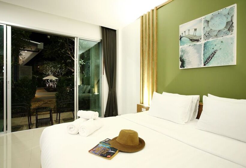 اتاق استاندارد با چشم‌انداز باغ, The Malika Hotel   Sha Extra Plus