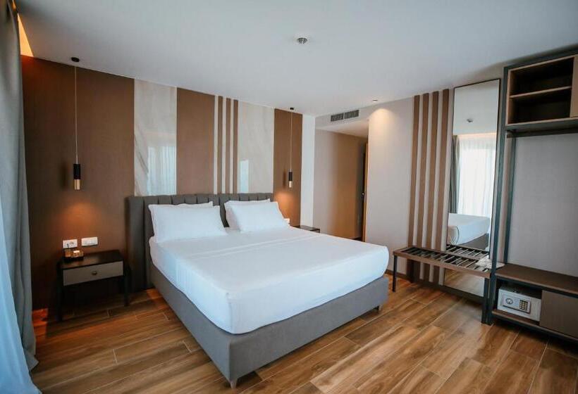 디럭스 테라스 룸 바다 전망, Klajdi Resort & Spa