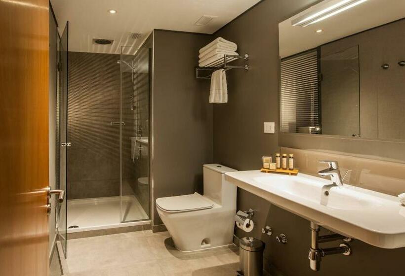 חדר סופריור עם מיטת קינג, Solace Hotel Santiago