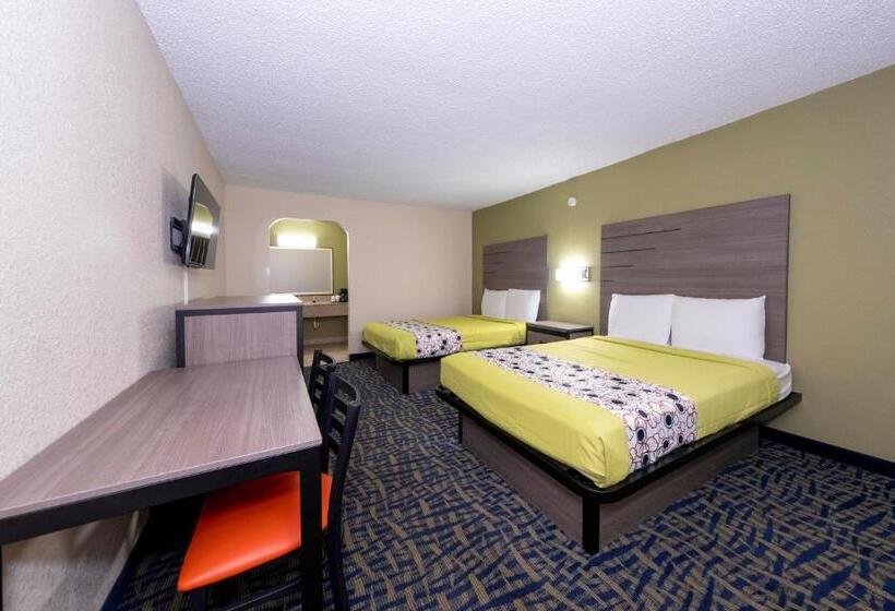 Номер Стандарт 2 Двуспальные Кровати, Budget Inn West Melbourne