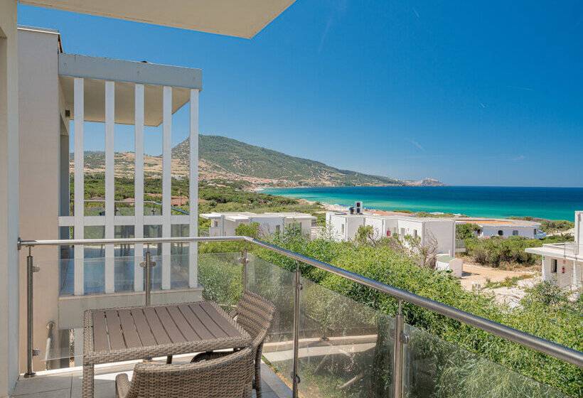 اتاق خانوادگی با چشم‌انداز دریا, Bellevue Sardinia Resort, Affiliated by Meliá