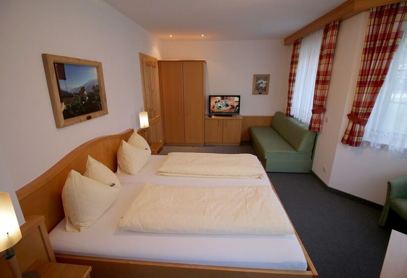 آپارتمان 2 خوابه با بالکن, Appartements Wieshof